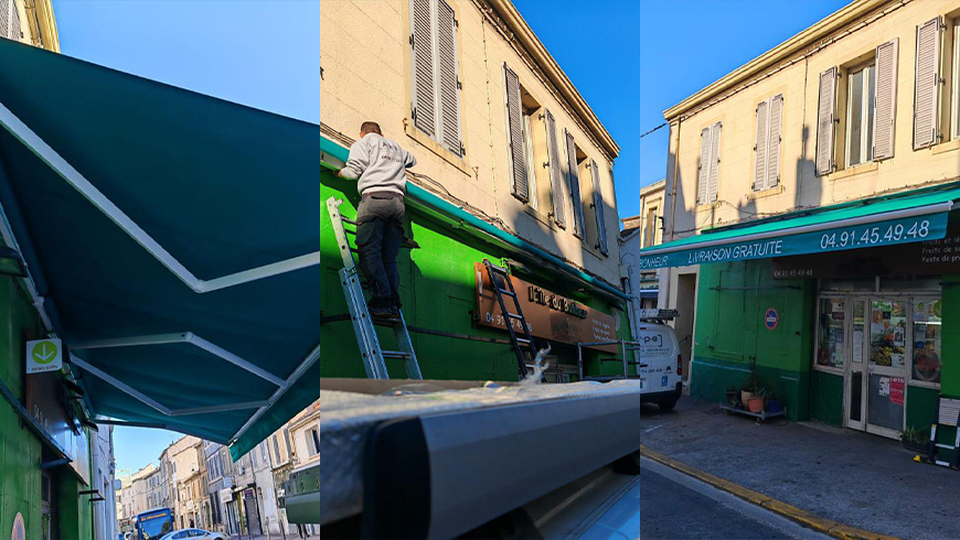 Pose / Dépose de store