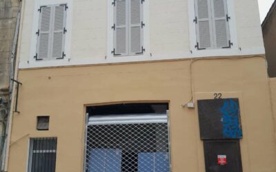 Intervention sur une façade rue Tivoli