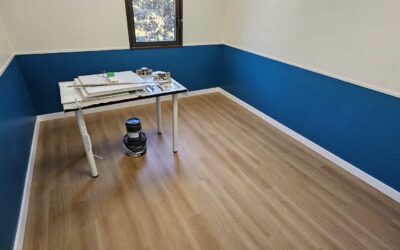 Pose de parquet
