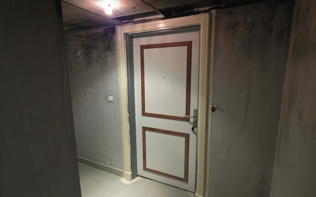 Chantier menuiseries suite à un sinistre !