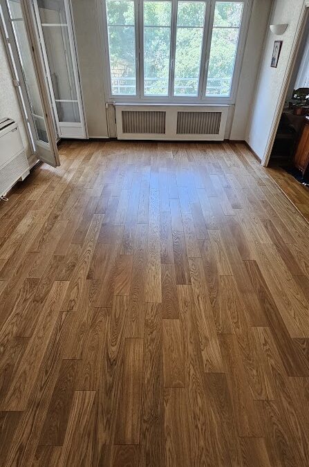 🪵 Pose d’un parquet massif après dégât des eaux